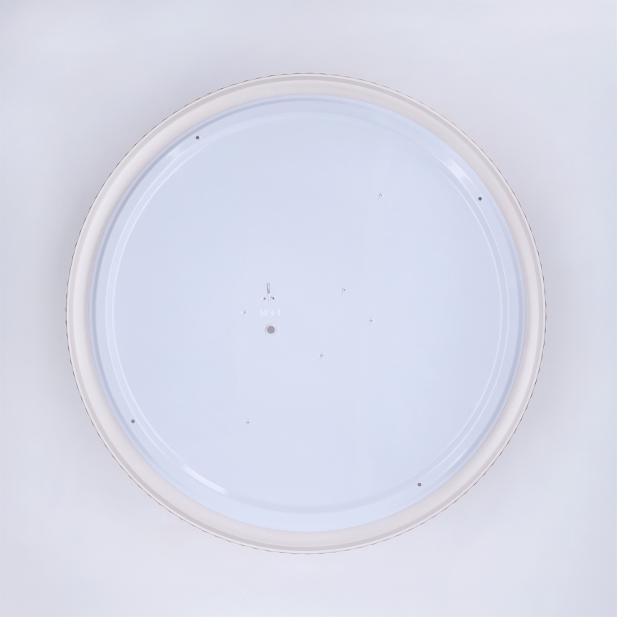 Brilagi - Luminaire de plafond LED dimmable LUCIA, 60 W / 230 V, 3000–6500 K, Ø 59 cm, marron + télécommande