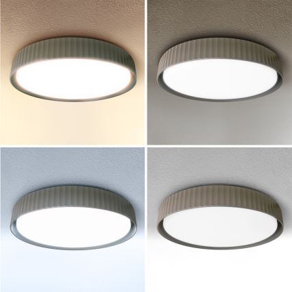 Brilagi - Plafonnier LED dimmable LUCIA LED/60W/230V 3000-6500K Ø 59 cm taupe + télécommande