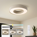 Brilagi - Plafonnier LED dimmable LUMIX LED/48W/230V 3000-6000K beige Ø 50 cm + télécommande