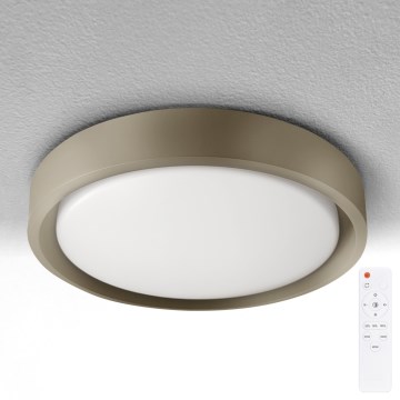 Brilagi - Plafonnier LED dimmable MATTEO LED/60W/230V 3000-6500K Ø 51,5 cm taupe + télécommande