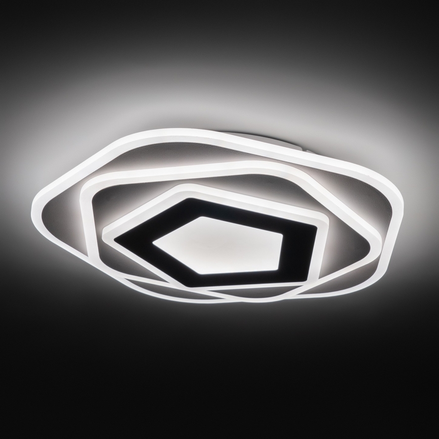 Brilagi - Plafonnier LED dimmable MODERN LED/64W/230V, température de couleur 3000–6000 K, Ø 40 cm + télécommande