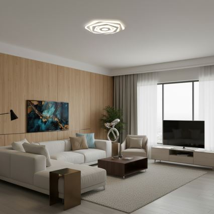Brilagi - Plafonnier LED dimmable MODERN LED/85W/230V 3000-6000K Ø 53 cm + télécommande