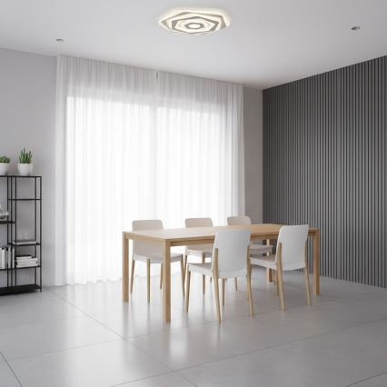Brilagi - Plafonnier LED dimmable MODERN LED/85W/230V 3000-6000K Ø 53 cm + télécommande