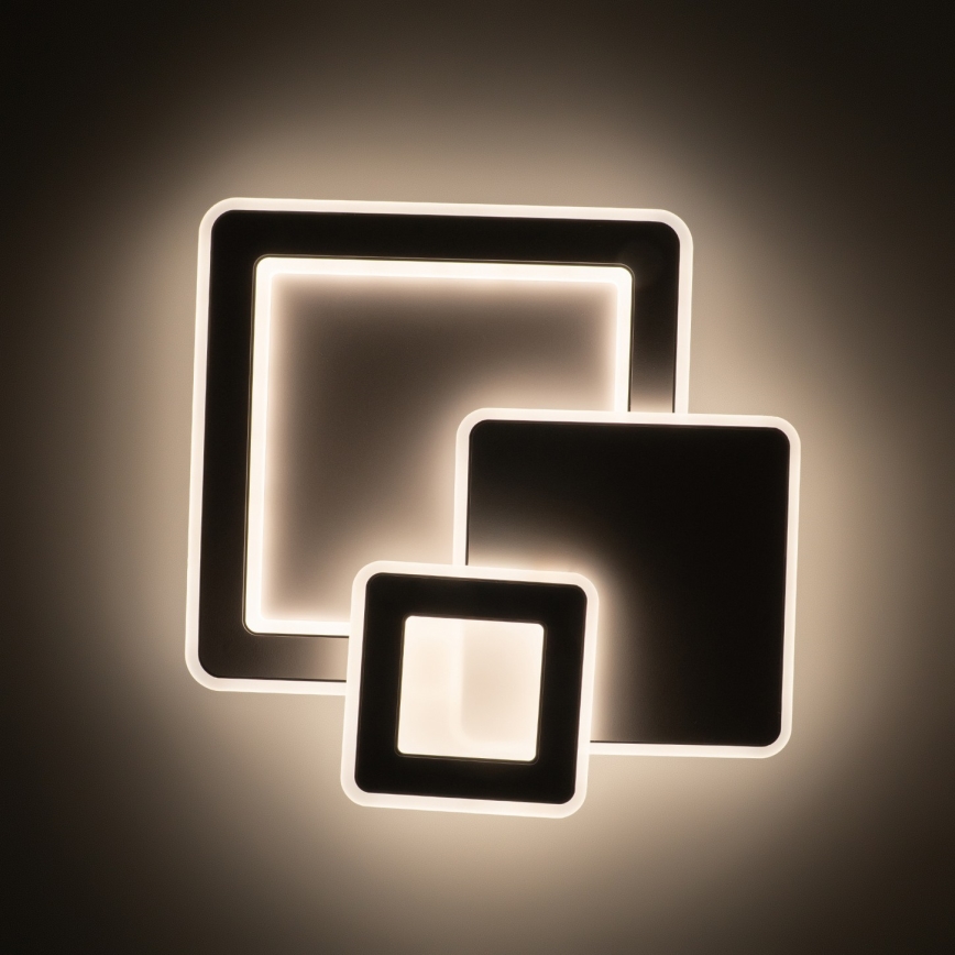 Brilagi - Plafonnier LED dimmable MODERN LED/93W/230V 3000-6000K 48,5x48,5 cm + télécommande
