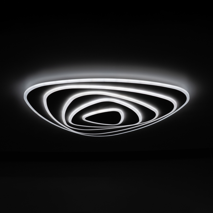 Brilagi - Plafonnier LED dimmable MODERN MAXI LED/140W/230V 3000-6000K 74x75 cm + télécommande
