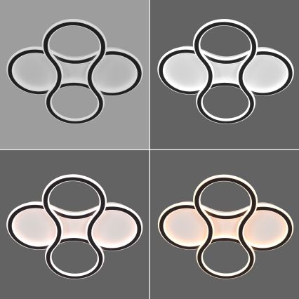 Brilagi - Plafonnier LED dimmable ORELLI LED/53W/230V Ø 51 cm 3000-6000K + télécommande