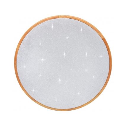 Brilagi - Plafonnier LED dimmable PINE LED/60W/230V Ø 52 cm 3000–6500 K + télécommande