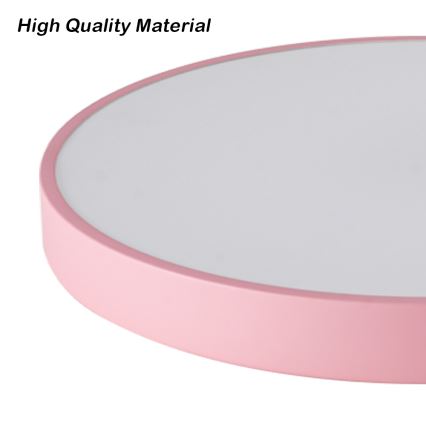 Brilagi - Plafonnier LED dimmable POOL LED/36W/230V 3000-6000K diam. 30 cm rose + télécommande