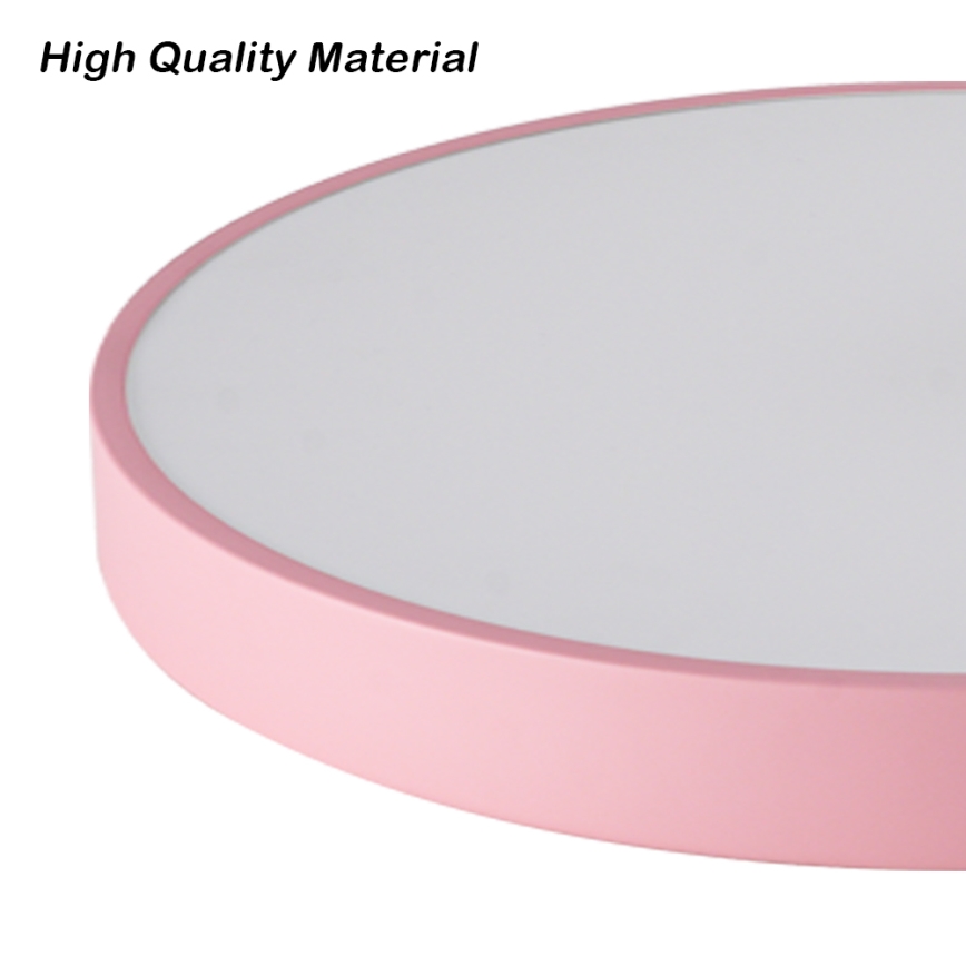 Brilagi - Plafonnier LED dimmable POOL LED/36W/230V 3000-6000K diam. 30 cm rose + télécommande