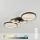 Brilagi - Plafonnier LED dimmable RINGO LED/34W/230V 3000-6000K 28x78 cm noir + télécommande