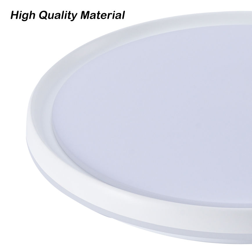 Brilagi - Plafonnier LED dimmable RIVO LED/72W/230V 3000-6000K blanc Ø 50 cm + télécommande