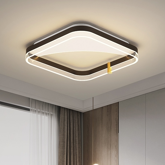 Brilagi - Plafonnier LED dimmable SIRELI LED/56W/230V 3000-6000K 40x40 cm + télécommande