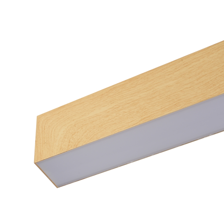 Brilagi - Lustre LED dimmable SLEEKLINE SMART LED/40W/230V Wi-Fi décor chêne + télécommande