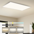 Brilagi - Plafonnier LED dimmable SLIMFRAME LED/80W/230V 120x60 cm 3000-6000K bílá + télécommande