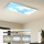 Brilagi - Plafonnier LED dimmable SLIMFRAME SKY LED/80W/230V 120x60 cm 3000-6000K argent/bleu + télécommande
