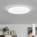 Brilagi - Plafonnier LED dimmable SMART LED/24W/230V Ø 38 cm 3000–6000K Wi‑Fi Tuya Beacon + télécommande