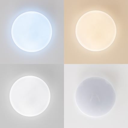 Brilagi - Plafonnier LED dimmable SMART STARS LED/24W/230V Ø 38 cm 3000-6000K Wi-Fi Tuya Beacon + télécommande