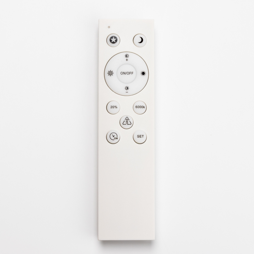 Brilagi - Plafonnier LED dimmable SMART STARS LED/24W/230V Ø 38 cm 3000-6000K Wi-Fi Tuya Beacon + télécommande