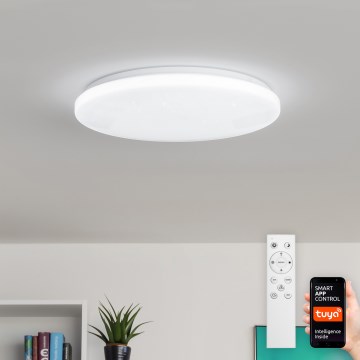 Brilagi - Plafonnier LED dimmable SMART STARS LED/36W/230V Ø 48 cm 3000-6000K Wi-Fi Tuya Beacon + télécommande