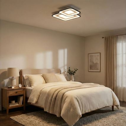 Brilagi - Plafonnier LED dimmable TANDORA LED/49W/230V 50x50 cm 3000-6000K + télécommande