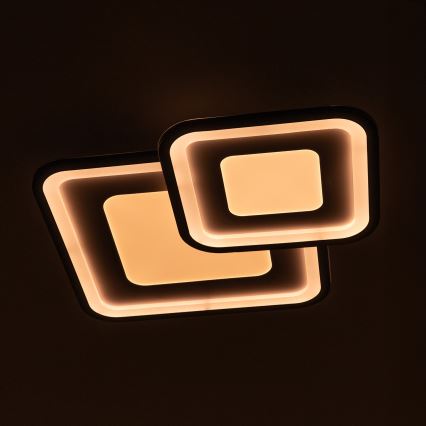 Brilagi - Plafonnier LED dimmable TANDORA LED/49W/230V 50x50 cm 3000-6000K + télécommande