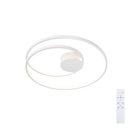 Brilagi - Plafonnier LED dimmable TWISTER LED/48W/230V 3000-6000K Ø 50 cm blanc + télécommande