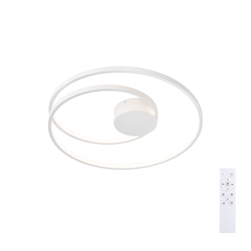 Brilagi - Plafonnier LED dimmable TWISTER LED/48W/230V 3000-6000K Ø 50 cm blanc + télécommande