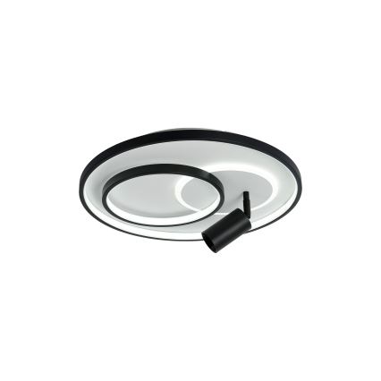 Brilagi - Plafonnier LED dimmable UNITY LED/60W/230V + 1xGU10/3W 3000-6000K Ø 50 cm blanc/noir + télécommande