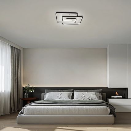 Brilagi - Plafonnier LED dimmable VELO LED/60W/230V 48x48 cm 3000/4000/6000K + télécommande