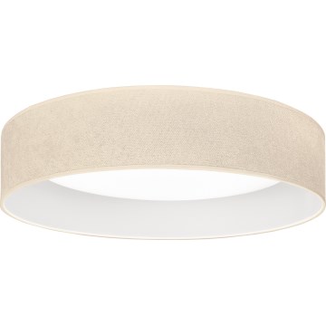 Brilagi - Plafonnier LED dimmable VELVET SMART VARI LED/24W/230V 3000-6500K Ø 45 cm crème + télécommande