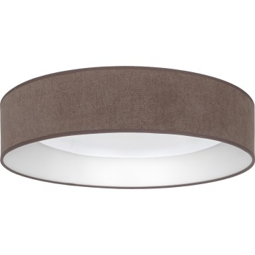 Brilagi - Plafonnier LED dimmable VELVET SMART VARI LED/24W/230V 3000-6500K Ø 45 cm marron + télécommande