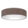 Brilagi - Plafonnier LED dimmable VELVET SMART VARI LED/24W/230V 3000-6500K Ø 45 cm marron + télécommande
