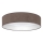 Brilagi - Plafonnier LED dimmable VELVET SMART VARI LED/36W/230V 3000-6500K Ø 55 cm marron + télécommande incluse
