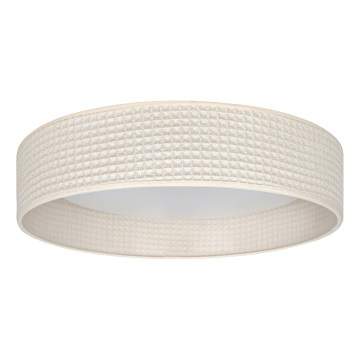 Brilagi - Plafonnier LED dimmable VELVET SMARTIX LED/36W/230V 3000-6000K Ø 55 cm coloris crème Wi-Fi Tuya Beacon + télécommande