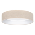 Brilagi - Plafonnier LED dimmable VELVET SMARTIX STARS LED/24W/230V 3000-6000K Ø 45 cm crème Wi-Fi Tuya Beacon + télécommande