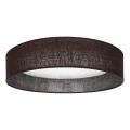 Brilagi - Plafonnier LED dimmable VELVET SMARTIX STARS LED/24W/230V 3000–6000K Ø 45 cm marron Wi‑Fi Tuya Beacon + télécommande