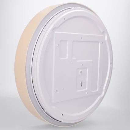 Brilagi - Plafonnier LED dimmable WALDO LED/48W/230V 3000-6500K Ø 40 cm beige/doré + télécommande