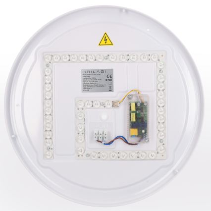 Brilagi - Plafonnier LED dimmable WALDO LED/48W/230V 3000-6500K Ø 40 cm beige/doré + télécommande