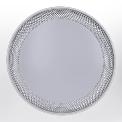 Brilagi - Plafonnier LED dimmable WALDO LED/48W/230V 3000-6500K Ø 40 cm blanc/argenté + télécommande