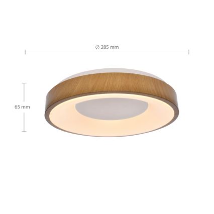 Brilagi - Plafonnier LED DORIA LED/24W/230V Ø 28,5 cm