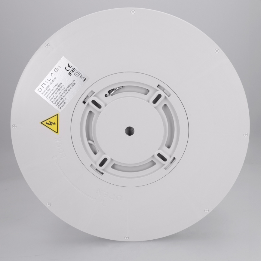 Brilagi - Plafonnier LED ESTELA, 18W/230V, Ø 30 cm, blanc