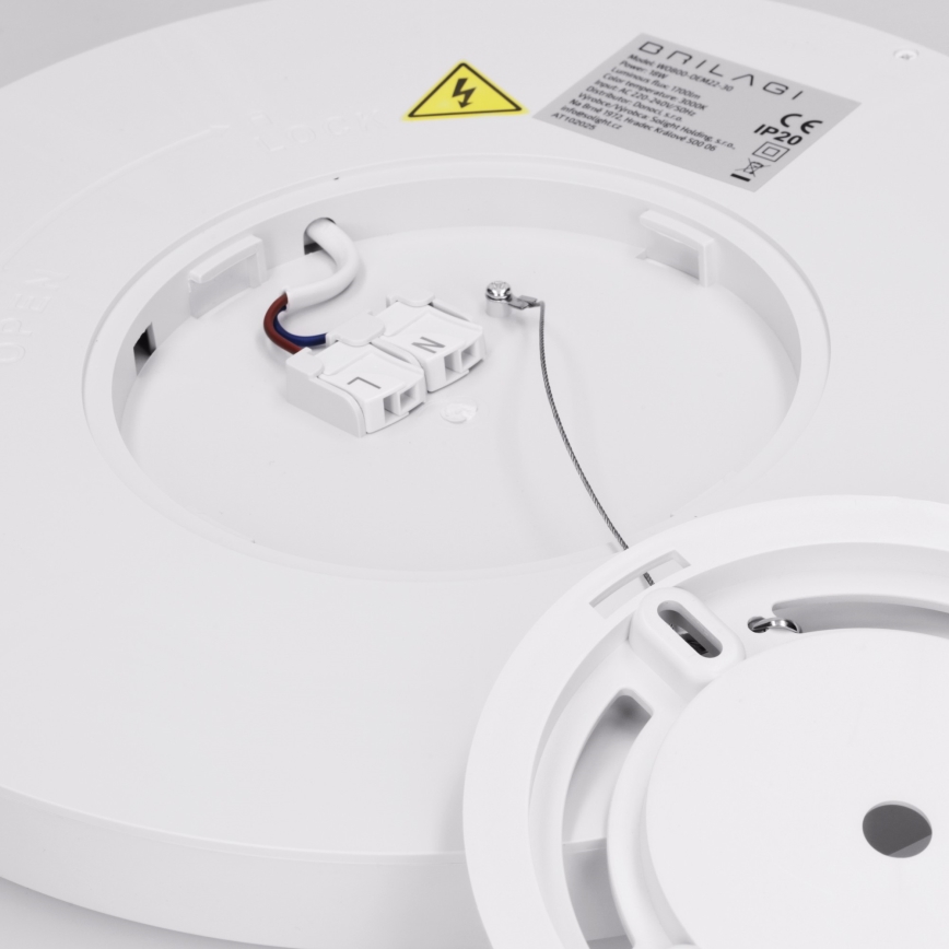 Brilagi - Plafonnier LED ESTELA, 18W/230V, Ø 30 cm, blanc