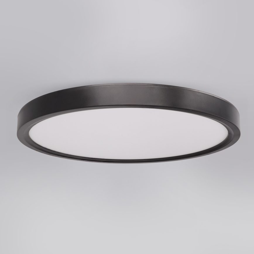 Brilagi - Plafonnier LED ESTELA LED/18W/230V Ø 30 cm noir