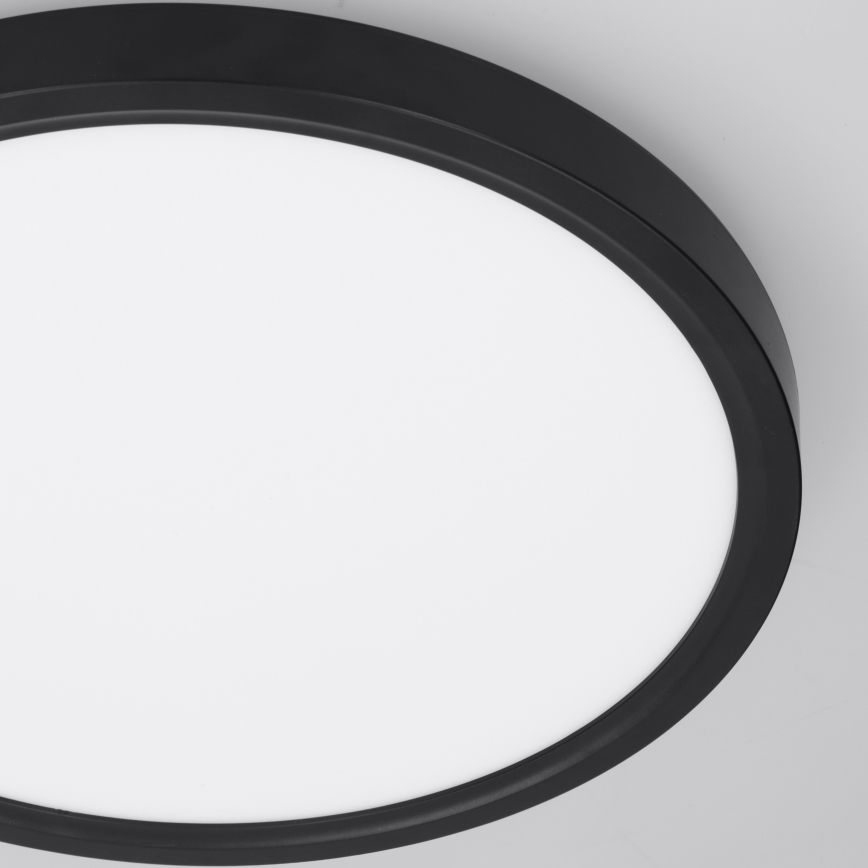 Brilagi - Plafonnier LED ESTELA LED/18W/230V Ø 30 cm noir