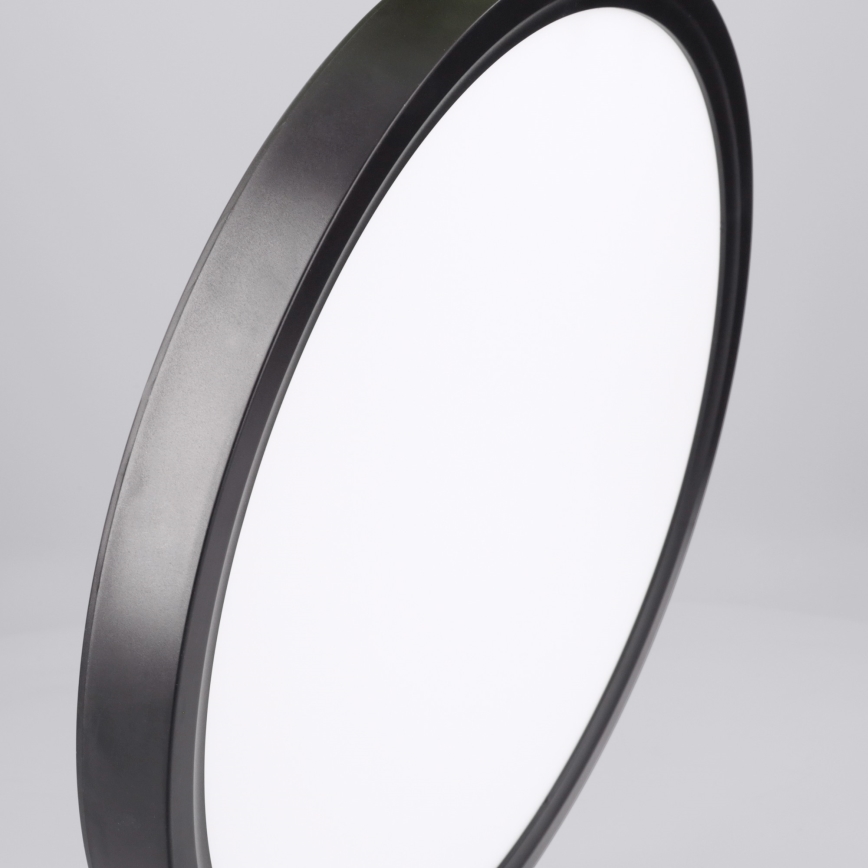 Brilagi - Plafonnier LED ESTELA LED/18W/230V Ø 30 cm noir