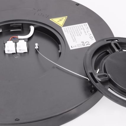 Brilagi - Plafonnier LED ESTELA LED/18W/230V Ø 30 cm noir