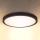 Brilagi - Plafonnier LED ESTELA LED/18W/230V Ø 30 cm noir