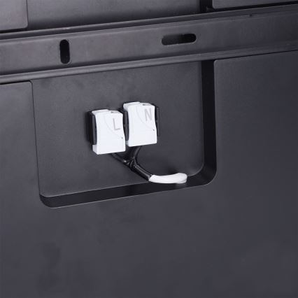 Brilagi - Plafonnier LED ESTELA SQUARE LED/24W/230V 31x31 cm noir