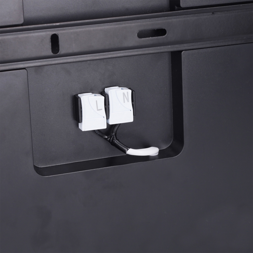 Brilagi - Plafonnier LED ESTELA SQUARE LED/24W/230V 31x31 cm noir