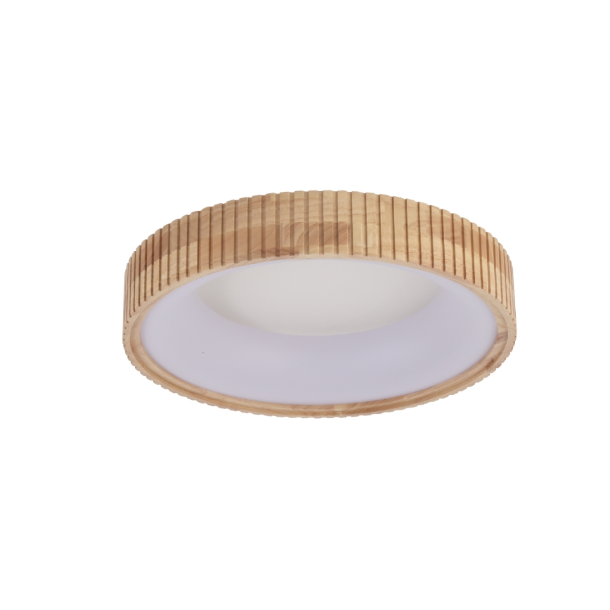 Brilagi - Plafonnier LED FALCON WOOD MODERN LED/30W/230V 3000/4000/6000 K Ø 45 cm en bois